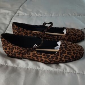Leopard Print Wild Fable Elsa Women's Flat Shoes